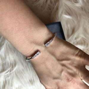 Silver Swarovski bracelet